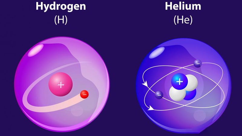 فرق گاز هلیوم با هیدروژن چیست ؟